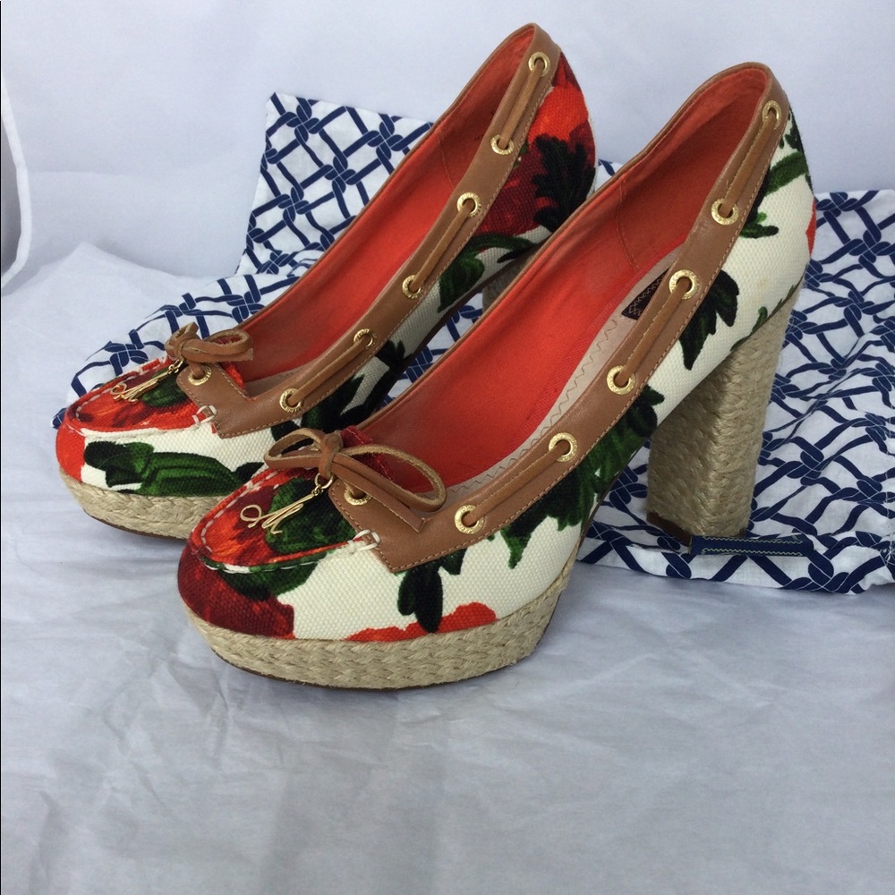 sperry TOPSIDER Milly Platform Espadrille NEW 7.5